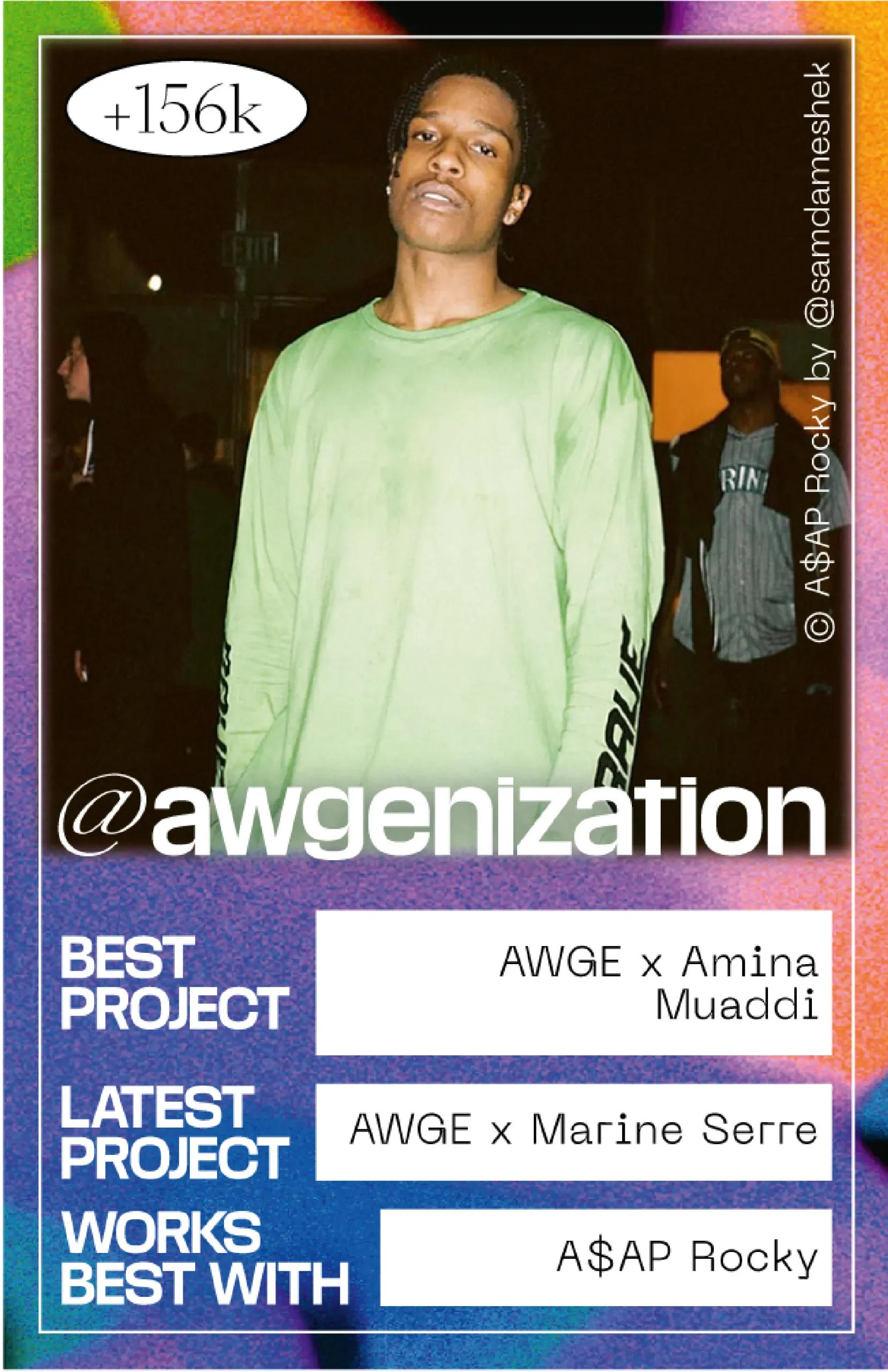 artists and collectives card