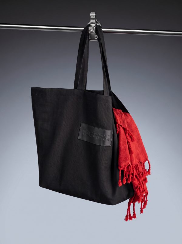 Black Logo Cottonbag